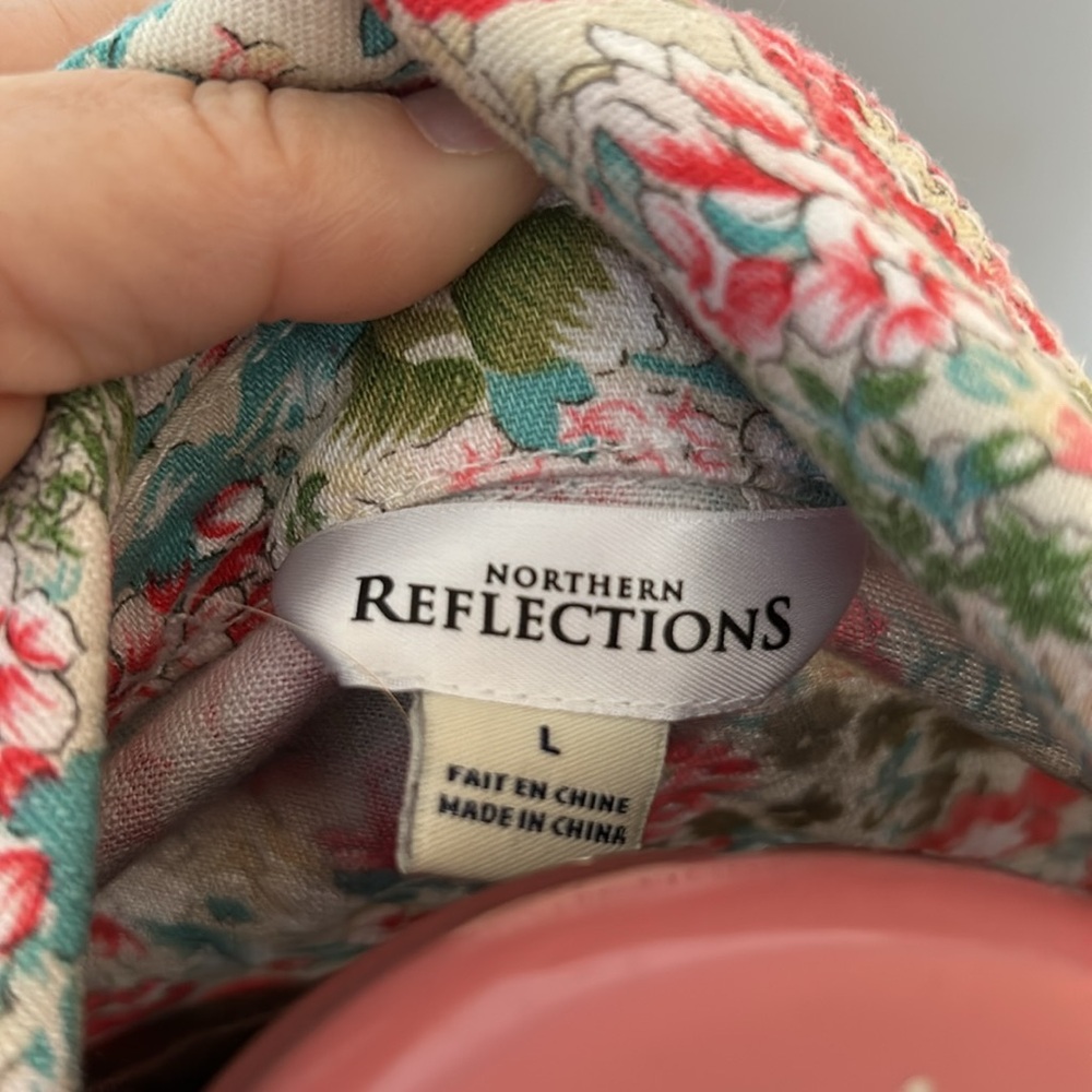 Northern Reflections flowered jacket - Picture 7 of 7